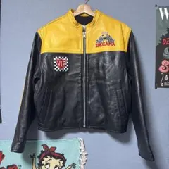 USA vintage UB TUFF レザージャケット　ブルゾン　短丈