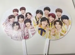 なにわ男子 集合うちわ 2点セット