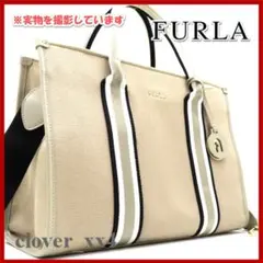 【極美品 2024年 A4】フルラ ショルダーバッグ アフロディーテ グレー