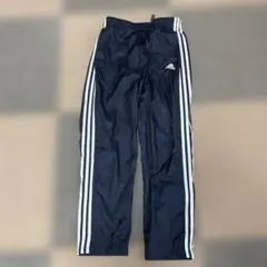 アディダス ウインドブレーカー 裏地付 ネイビー L