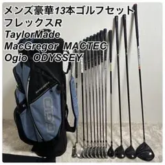 メンズ　テーラーメイド　豪華13本　ゴルフセット　フレックスR キャディバッグ付