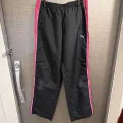 Puma ジャージパンツ ブラック/ピンク　サイズ0