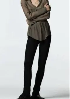 zara ザラ　スプリットヘムパンツ　新品未使用