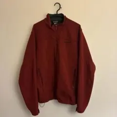 Patagonia ソフトシェルジャケット えんじ色 メンズ　テック系　Y2K