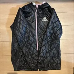 adidas フード付きキルティングジャケット