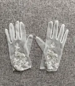 ウェディンググローブ｜花嫁手袋｜ホワイト