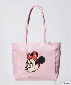 WCJ♡ミニー　リバーシブル撥水トートバッグ