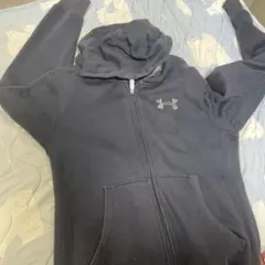Under Armour フルジップフーディ ダークグレー