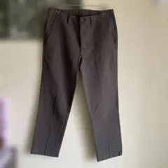新品　綿80% 麻20% クロップドパンツのサムネイル