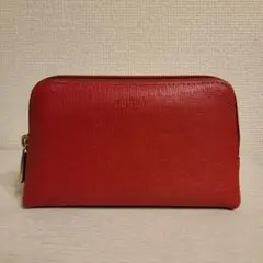 【9/6まで掲載】FURLA ポーチ レッド