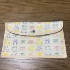 あつ森　動物キャラクター ポーチ A5サイズ