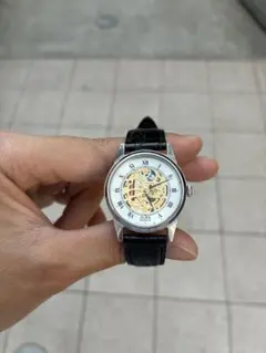 SEIKO ALBA v257-0020スケルトン文字盤 クォーツ 腕時計のサムネイル
