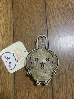 ちいかわ　うさぎ　ラインストーンキーホルダー2
