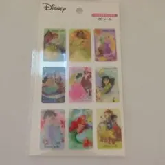 新品未開封　新品未使用　ディズニー 3Dシール プリンセス＆プリンス