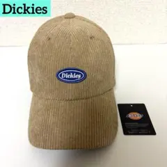 Dickies コーデュロイ ベースボールキャップ ベージュ キャップ 帽子