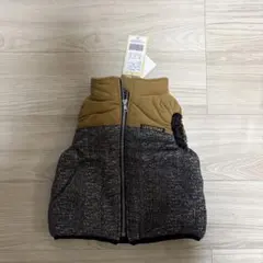 FUNNY STORY アウター ブラウン/グレー　ベスト