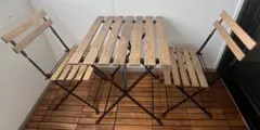 IKEA TÄRNÖ イケア テルノー ガーデンテーブルチェア2脚 セットのサムネイル