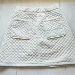 キルティングスカート ミニスカート