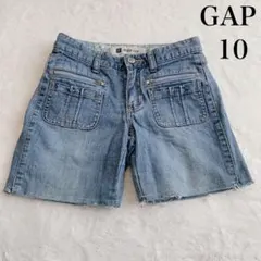 美品　GAP デニムのシートパンツ　10 ギャップキッズ　女の子用　140