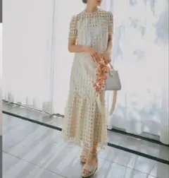 Cygne シーニュ ボタニカルレーススカート Marie 新品 訳あり - メルカリ