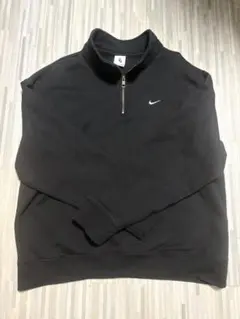 美品【NIKE】ハーフジップスウェット　XXL