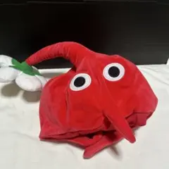 赤ピクミン 被り物 帽子 コスプレ なりきり帽子のサムネイル