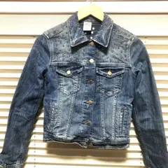 ZARAスタッズ付きデニムジャケット