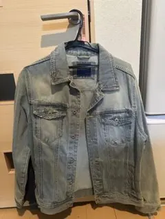 ZARA MAN ライトブルーデニムジャケット L