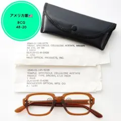 48-20米軍GIグラス眼鏡BCG BirthControlGlasses 48-20米軍GIグラス眼鏡BCG BirthControlGlasses - メルカリ