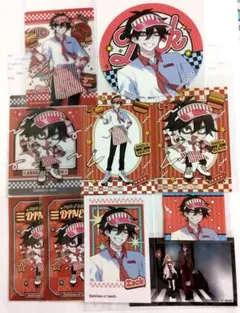 殺戮の天使　キャラウムカフェ　ザック　まとめて　特典カード　特典コースター 殺戮の天使 キャラウムカフェ ザック まとめて 特典カード 特典