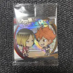 ハイキュー!! シールウエハース 狐爪研磨 日向翔陽 SR ゴミ捨て場の決戦