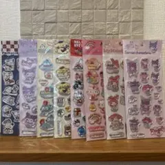ライセンス有り日本未発売サンリオ　ウォーターシール　8枚セット