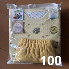 100☆セサミストリートUNIQLOキルトパジャマ新品