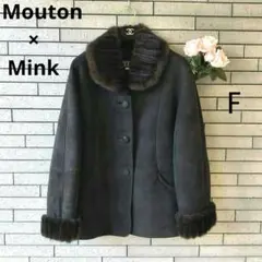 レザー ムートンコート
