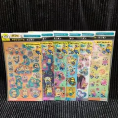 ミニオンズ☆キラッとシール☆ホログラムシール☆6枚セット☆コンプリート