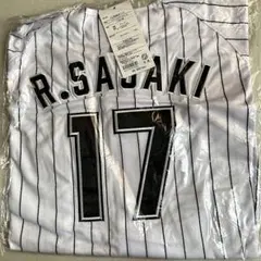 佐々木朗希選手 レプリカユニホーム ホーム Sサイズのサムネイル