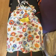 女の子用花柄ワンピース水着