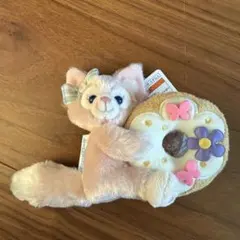 ディズニーシー ダッフィー フィルドウィズジョイ ぬいぐるみバッジ リーナベル