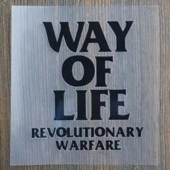 RATS カッティングステッカー WAY OF LIFEのサムネイル