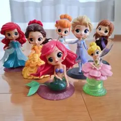 ディズニー　Qポス フィギュアセット