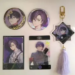 にじさんじ 剣持刀也 缶バッジ クリアカード チェキ風カード アクキー