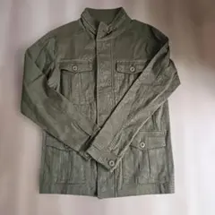 Nylaus オリーブグリーン ミリタリージャケット L