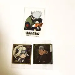 ナルトウエハース ステッカー　3枚セット