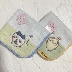 ちいかわ タオルハンカチ ハチワレ