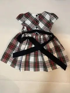 ラルフローレン ベビー ワンピース 12M チェック柄 美品 一度のみ使用