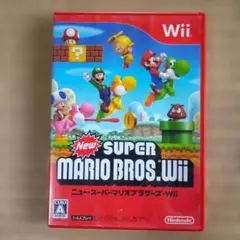 wiiソフト　ニュースーパーマリオブラザーズwii