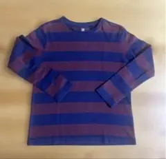 ユニクロ　ボーダートップス　130センチ