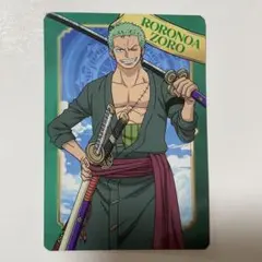麦わらストア ワンピース 大丸梅田限定 オリジナルカード　ゾロ