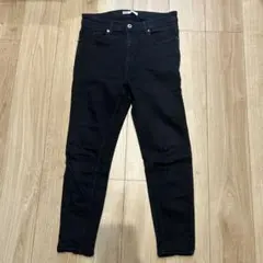 ZARA スキニーデニム ブラック EUR42のサムネイル