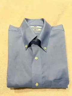 UNIQLO 青のボタンダウン　M長袖シャツ
